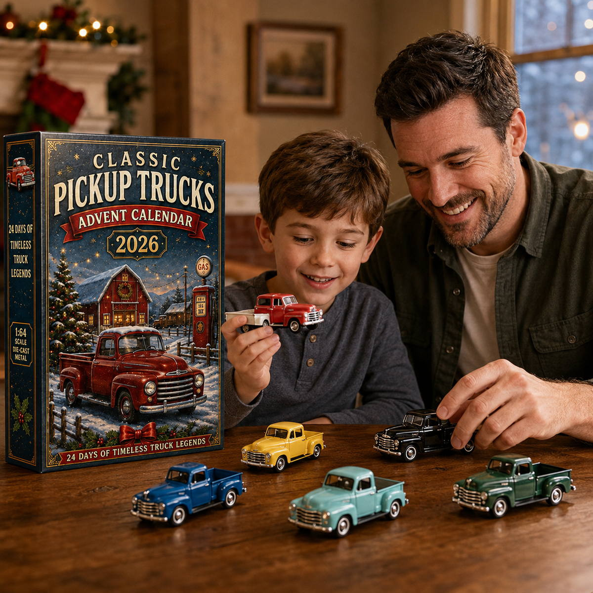 🚜🚗🎄 2026 Vehicle Advent Calendar Collection