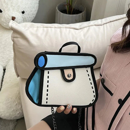 🎅Best Christmas Gift 🎁2D Cartoon Handbag👜