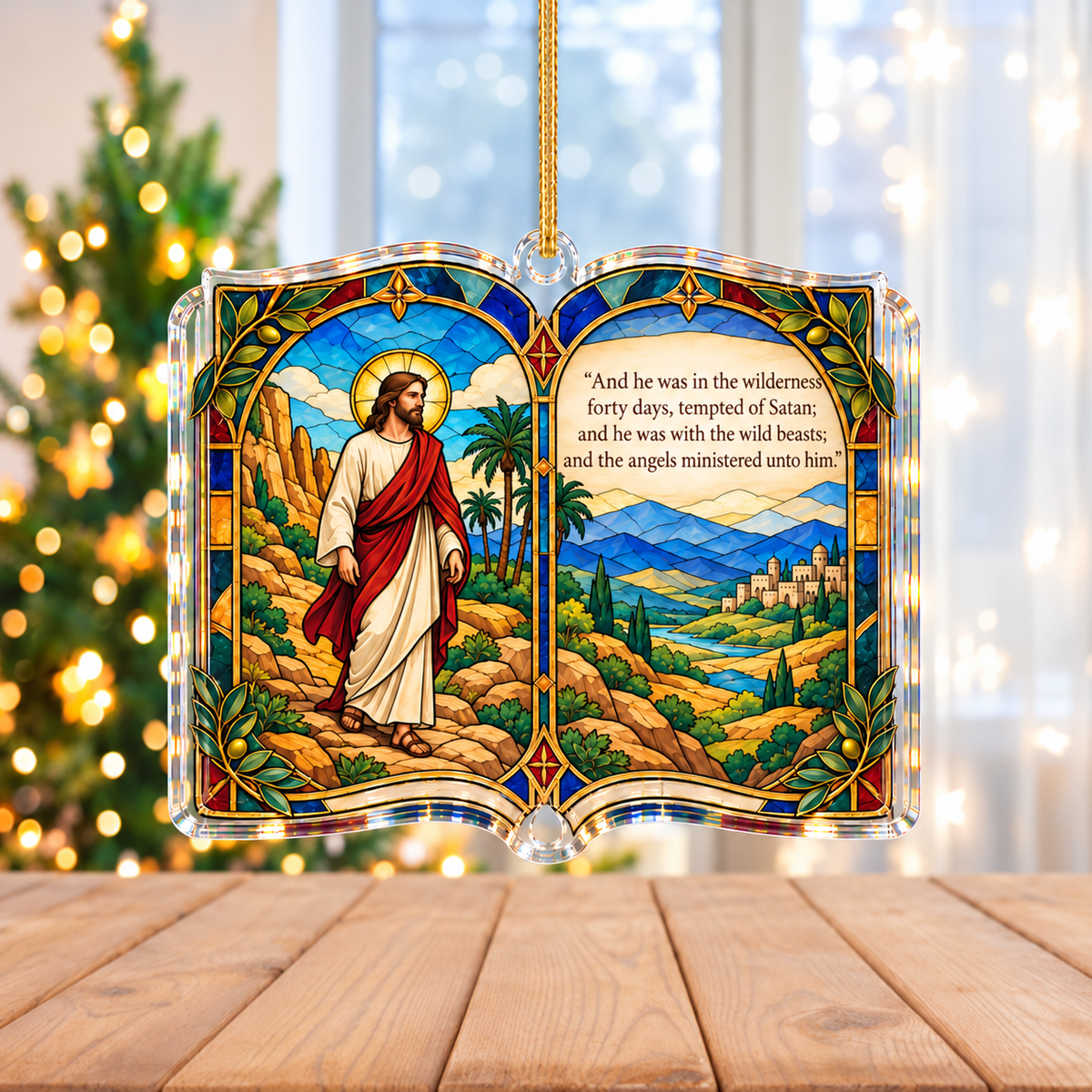 📖 Stories of Faith — Bible Story Acrylic Ornaments Collection