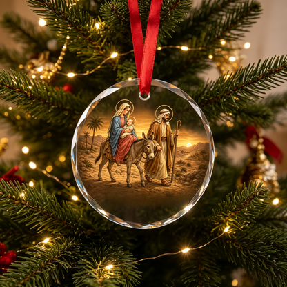 Jesus Nativity Story Christmas Ornament Set – 6 Collectible Pieces That Tell the Story of Christmas
