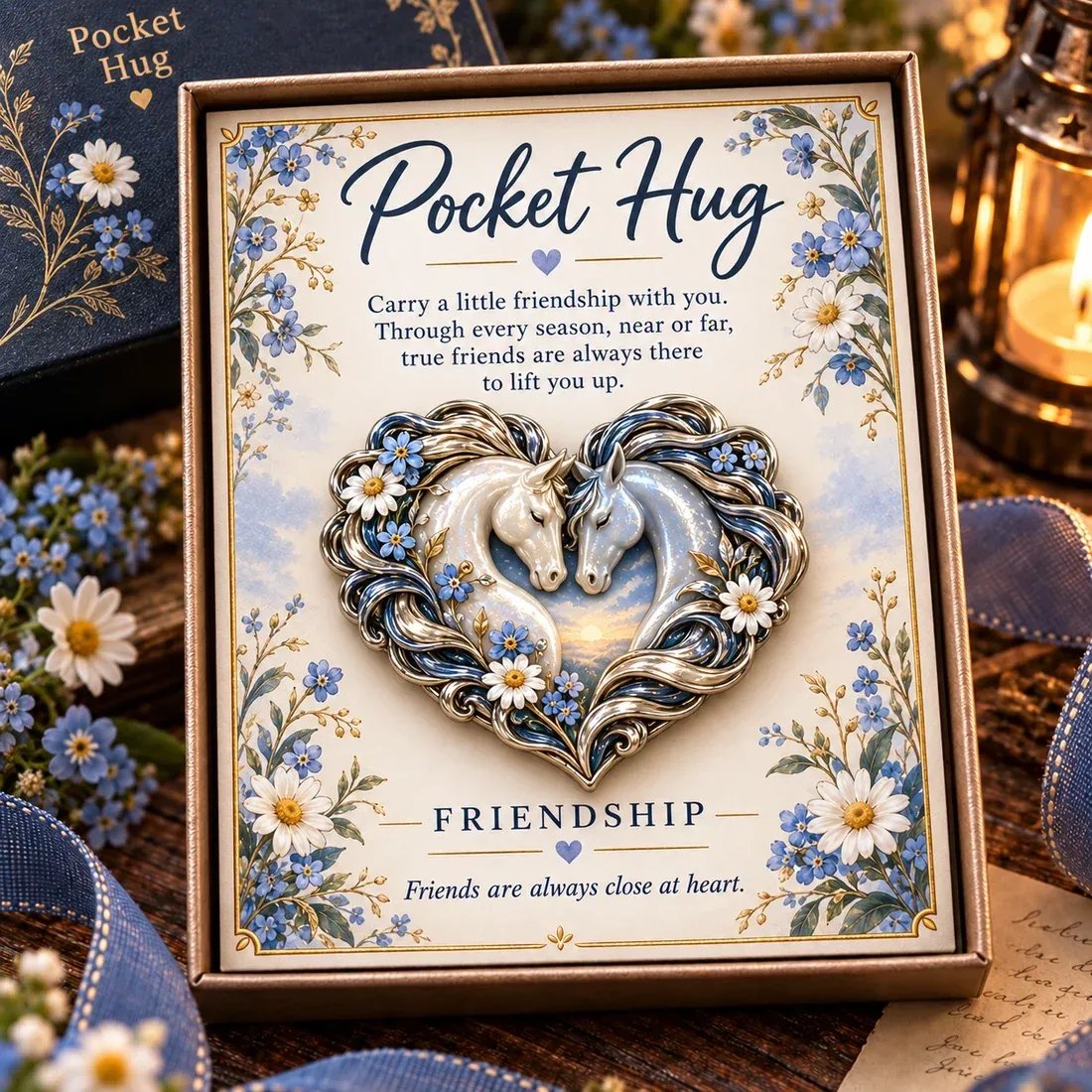 🔥 LAST DAY 50% OFF - 🐴 Pocket Hug Keepsake | A Little Reminder to Carry With You