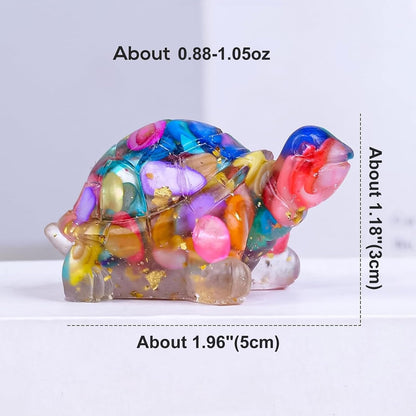 Natural Crystal Turtle Figurine – Meaningful Home & Desk Decor
