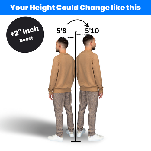 HeightBoost™ 2.0 | Instant Confidence Boost
