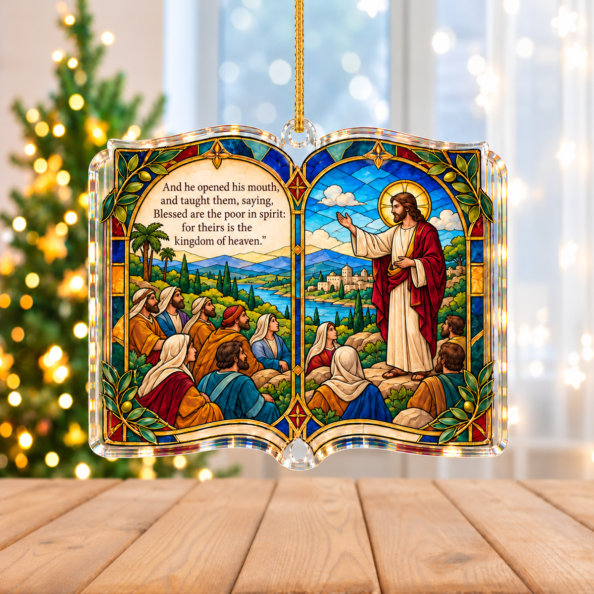 📖 Stories of Faith — Bible Story Acrylic Ornaments Collection