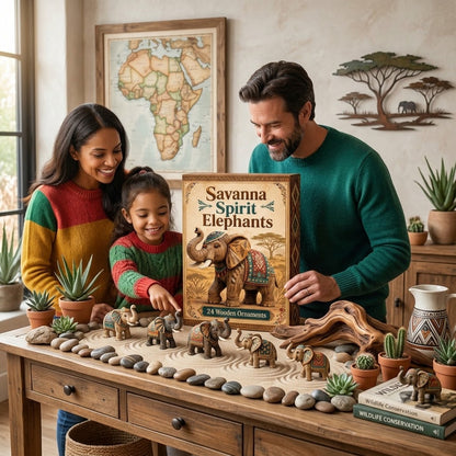 🐘 Savanna Spirit Elephants Advent Calendar