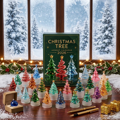 🎄 2026 Crystal Christmas Tree Advent Calendar