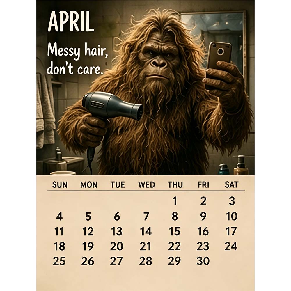 🦶2027  Daily Life Calendar