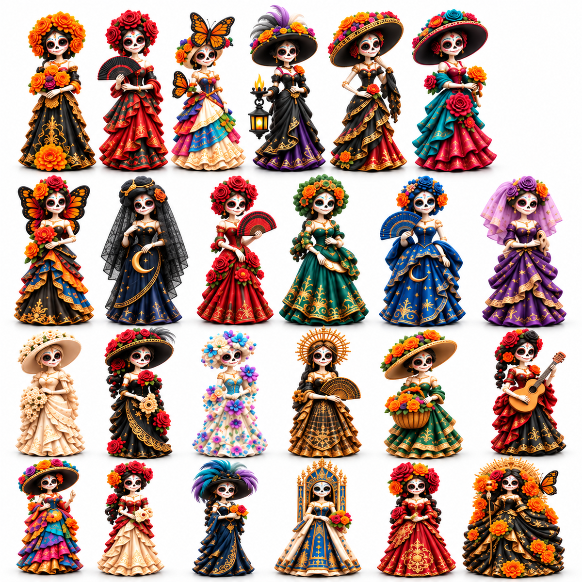 Día de Muertos Marigold Catrina Atelier Advent Calendar 2026