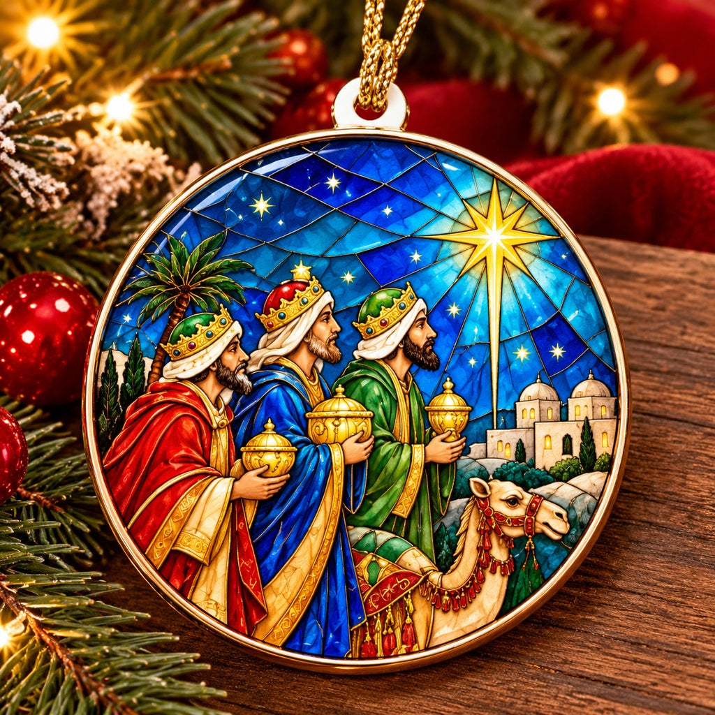 Bethlehem Nativity Christmas Ornament – Christian Christmas Decorations