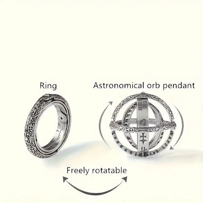 ✨🪐Rotating Astronomical Globe Finger Ring (🔥🔥BUY 2 FREE SHIPPING)
