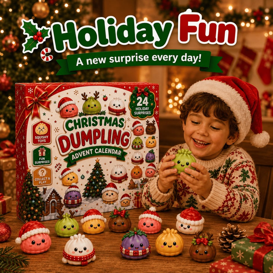 🎄Christmas Advent Calendar Box🥟