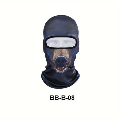 🤣Funny Men's 3D Animal Balaclavas Hat With UV Protection