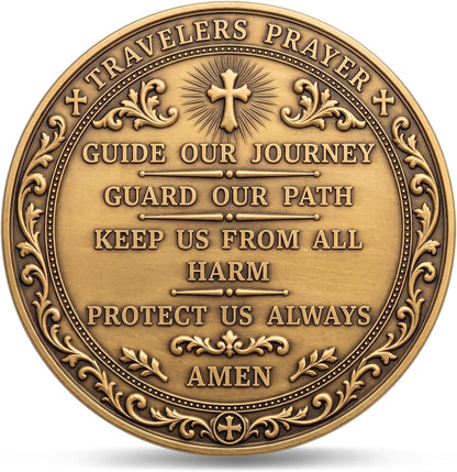 🔥Saint Christopher Protection Challenge Coin
