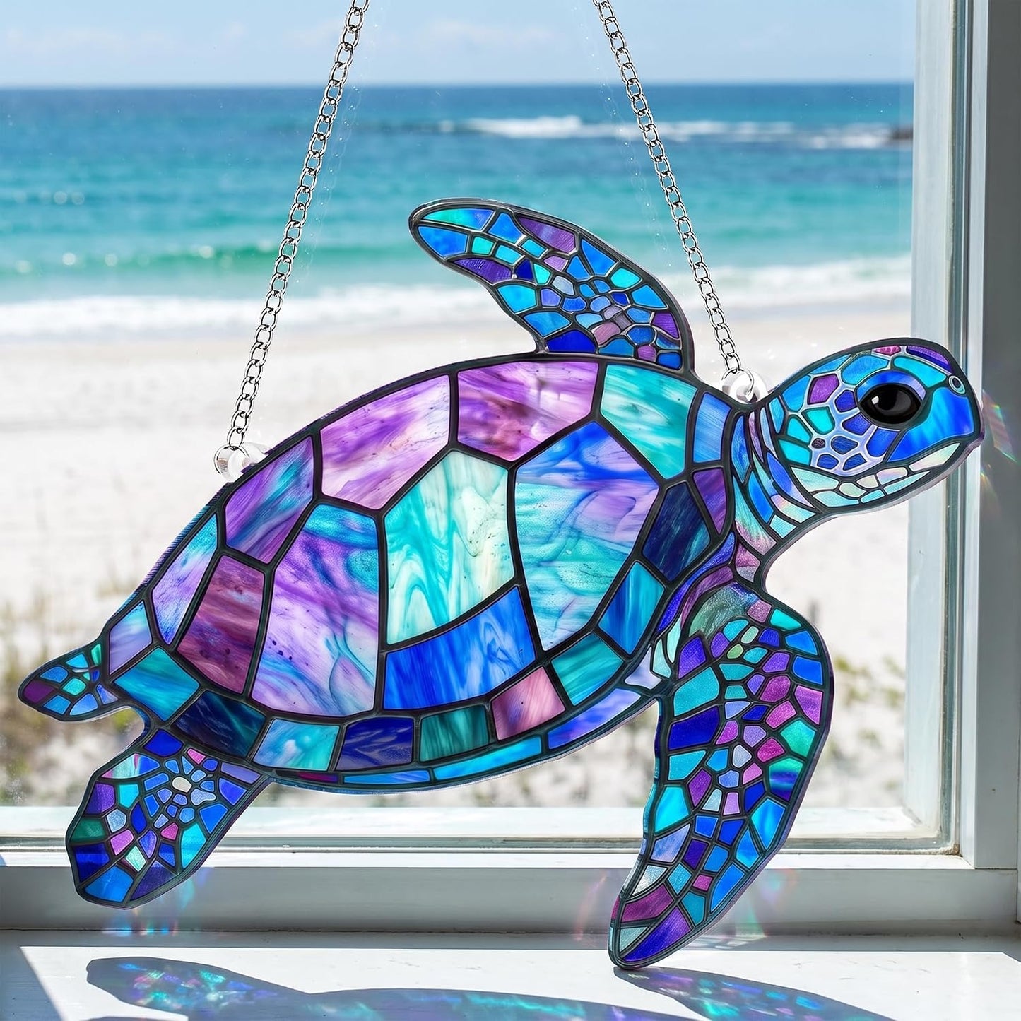 Cute Ocean Animal Acrylic Ornament – A Little Friend With a Story 🌊🐢🐙