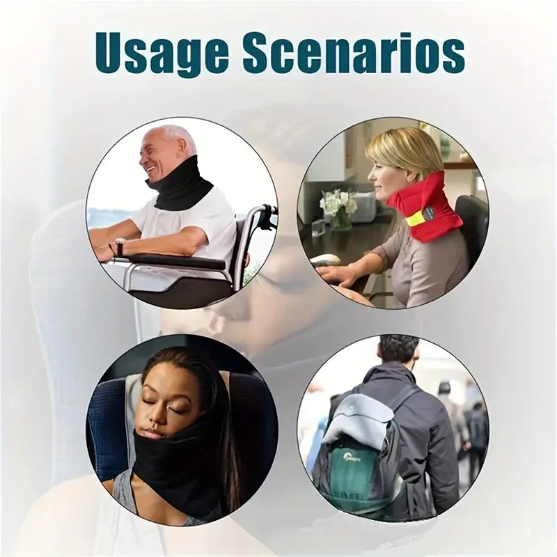 Soft and Supportive Travel Pillow