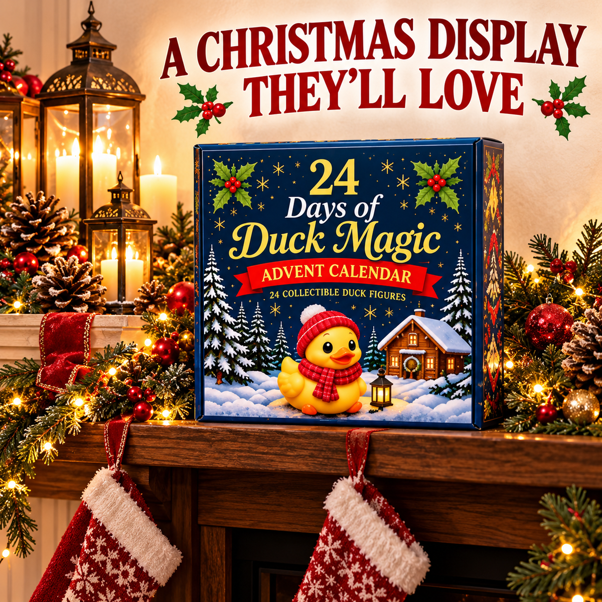 🦆24-Day Duck Magic Christmas Advent Calendar