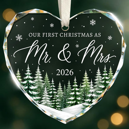 Wedding & Love Keepsake Ornament – Beautiful Christmas Gift