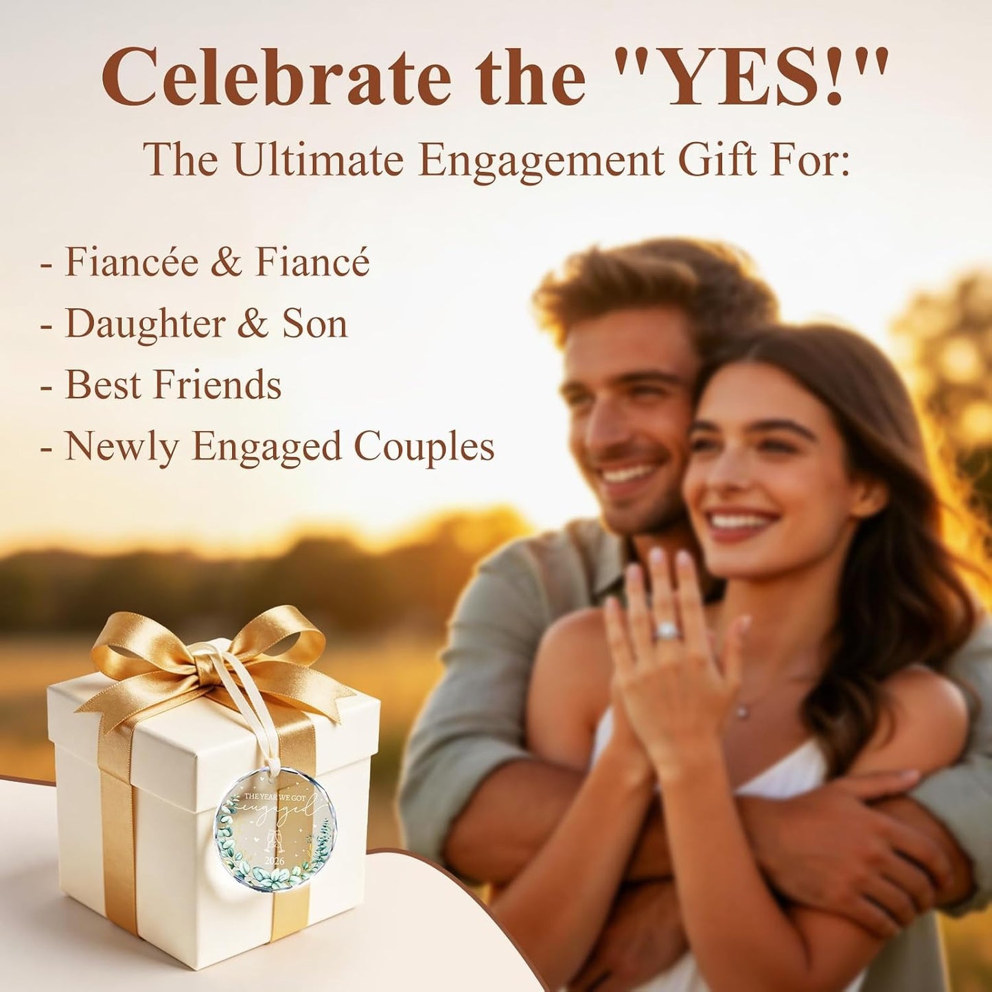 Wedding & Love Keepsake Ornament – Beautiful Christmas Gift