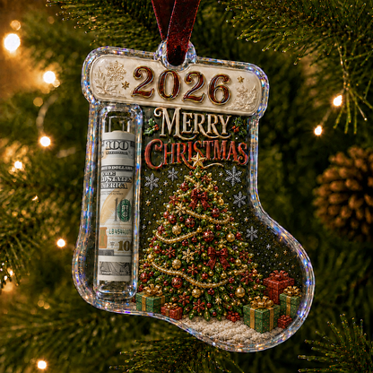 🎅 2026 Christmas Gift 50% Off--Cash Clip Christmas Tree Ornament – Novelty Holiday Money Gift Clip | 9 Festive Styles
