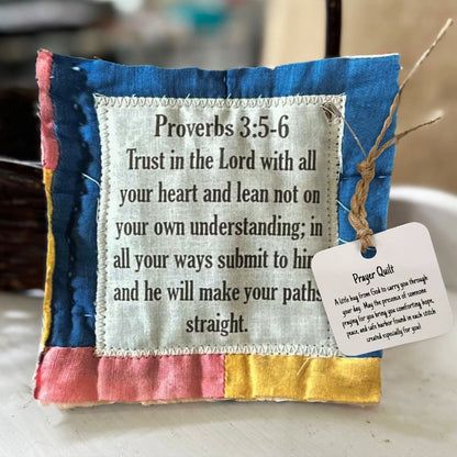 💖🎁2026 Mother's Day Gifts 50% Off--✝️Prayer Quilt with cross inside🥰