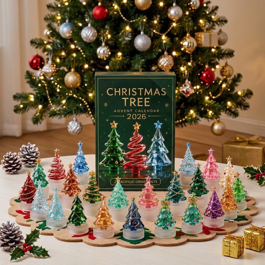 🎄 2026 Crystal Christmas Tree Advent Calendar