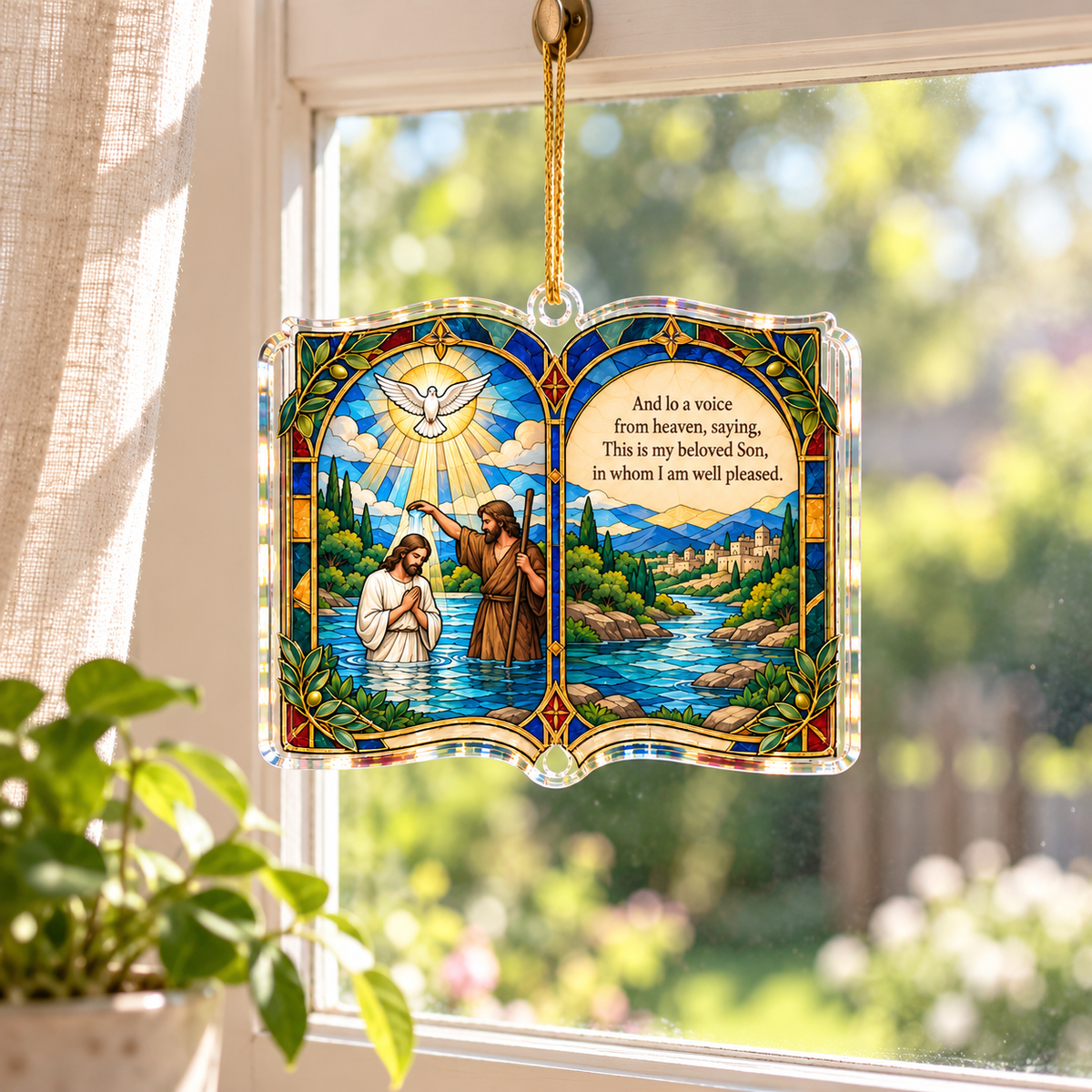 📖 Stories of Faith — Bible Story Acrylic Ornaments Collection