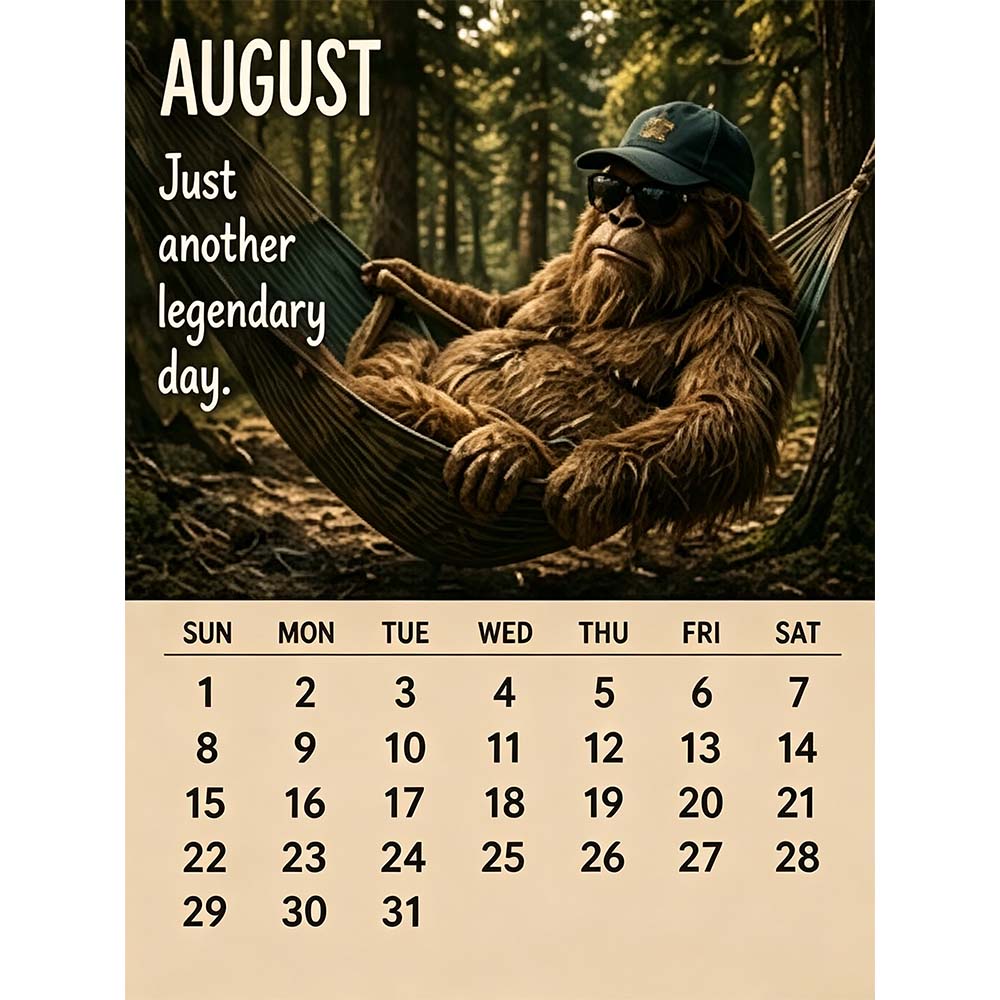 🦶2027  Daily Life Calendar