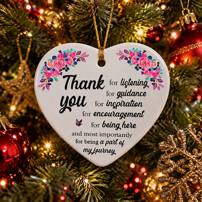 Meaningful Christmas Ornament – A Special Keepsake for Couples, Family, Friends & Loved Ones