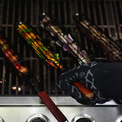 🍖🍗Reusable Kabob Grill Baskets 🥩