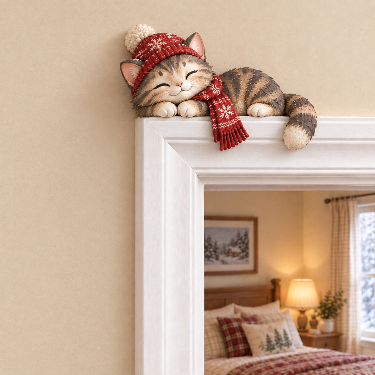 Winter Nap Cat