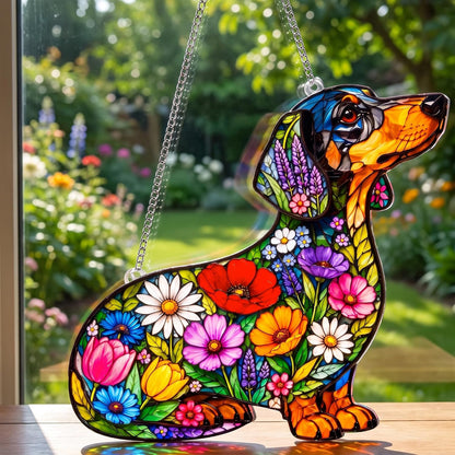 Dachshund Christmas Ornament with Story Card – A Sweet Keepsake for Doxie Lovers