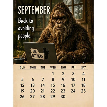 🦶2027  Daily Life Calendar
