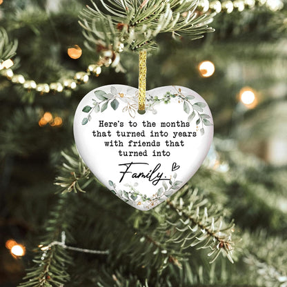 Heart-Shaped Christmas Ornament – A Meaningful Keepsake From the Heart