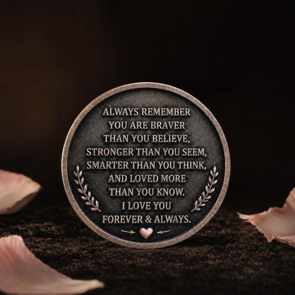 Grandchildren Pocket Hug Coin – Inspirational Keepsake Gift from Grandma & Grandpa