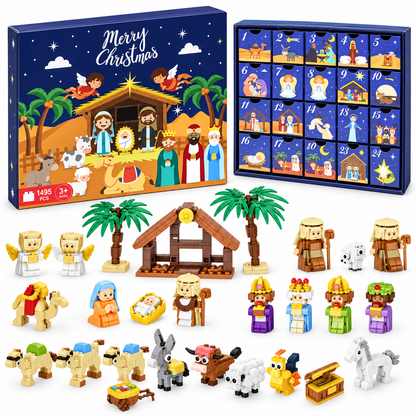 Luvoria Nativity Christmas Advent Calendar