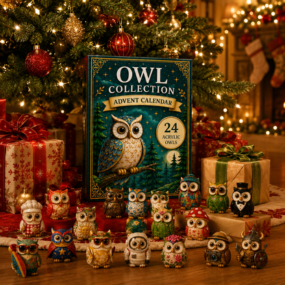 Whimsical Owls Advent Calendar 2026 - 24-Day Festive Countdown