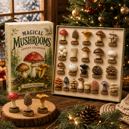 Magical Mushrooms Advent Calendar 2026 - 24-Day Festive Countdown