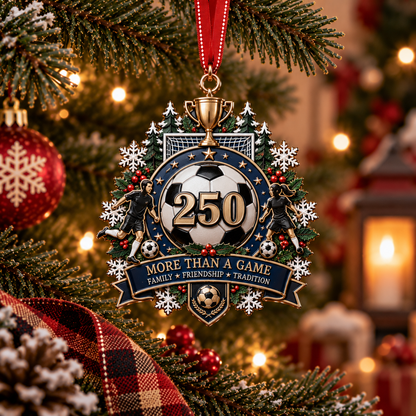 🏆 250th Anniversary Sports Heritage Christmas Ornaments – Keepsake Gifts for Sports Fans 🎄