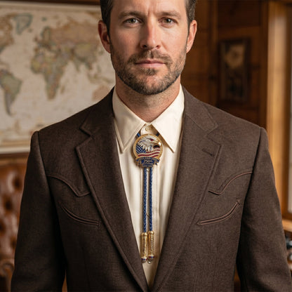 🦅 USA 250th Anniversary Eagle Bolo Tie