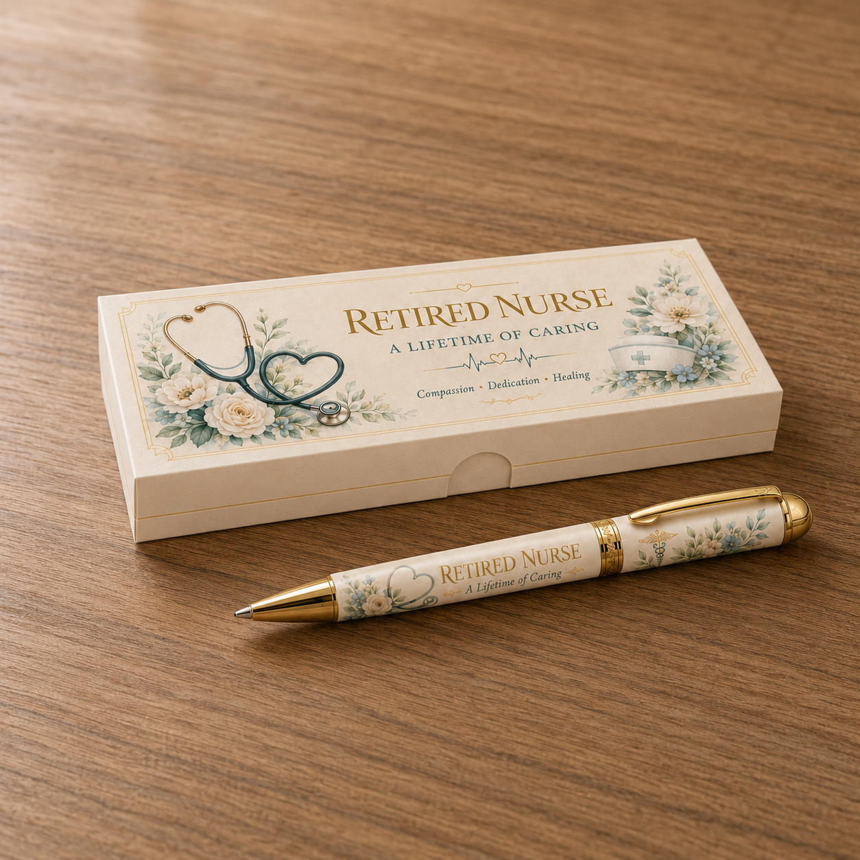 🩺 Retired Nurse A Lifetime Of Caring Pen