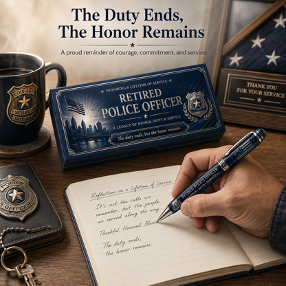 Commemorative Retiree Gift Pen | Honor a Lifetime of Dedication