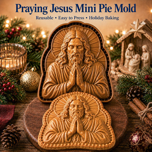 ✝️ Faith & Nativity Christmas Mini Pie Mold Collection