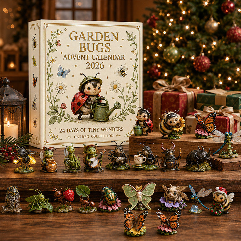 🌿 Garden Bugs Advent Calendar 2026 – 24 Days of Tiny Wonders | Limited Christmas Countdown Edition 🐞