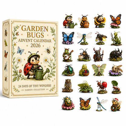 🌿 Garden Bugs Advent Calendar 2026 – 24 Days of Tiny Wonders | Limited Christmas Countdown Edition 🐞