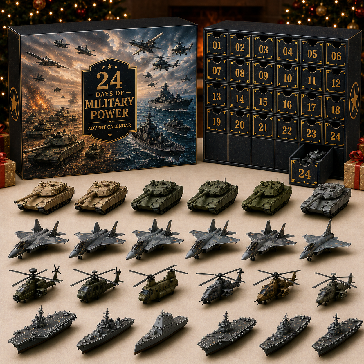 🎄 ✈️24 DAYS. 24 MILITARY SURPRISES.🪖