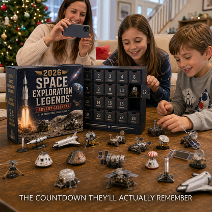 2026 Space Exploration Legends Advent Calendar – 24 Days of Space Missions, 24 Collectible Surprises