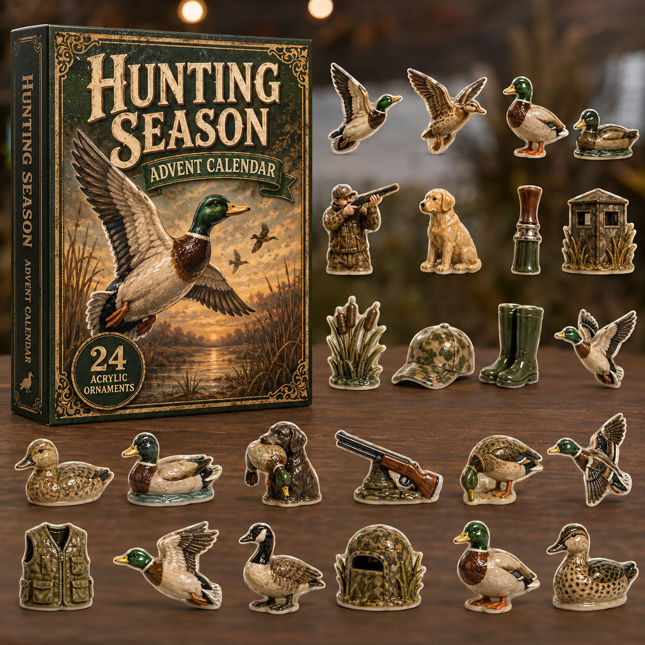 Duck Hunting Season Advent Calendar 2026 - 24-Day Festive Countdown