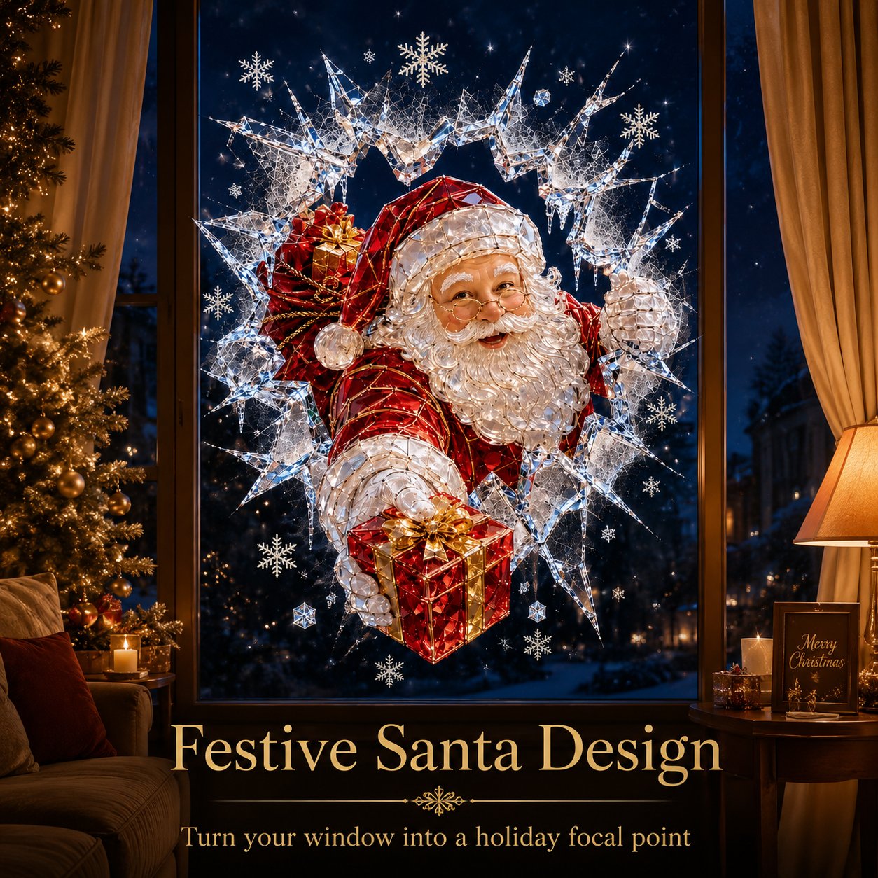 ❄️🎅Christmas Window Decals
