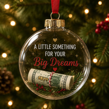 🎁❤️Personalized Message Christmas Ornament – A Little Note From the Heart✍️🎄