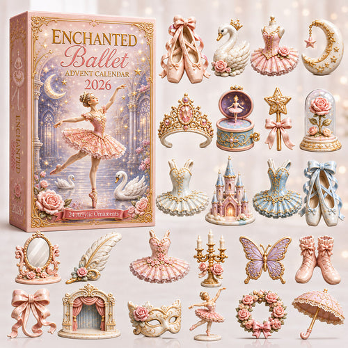 2026 Ballet Advent Calendar – 24 Days of Enchanted Christmas Ornaments